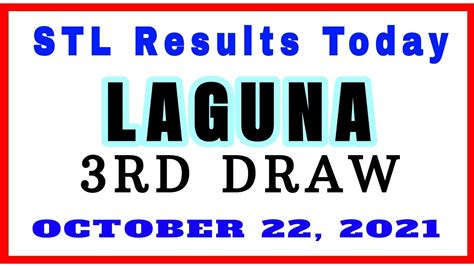 ligaho stl laguna|STL Result Today .